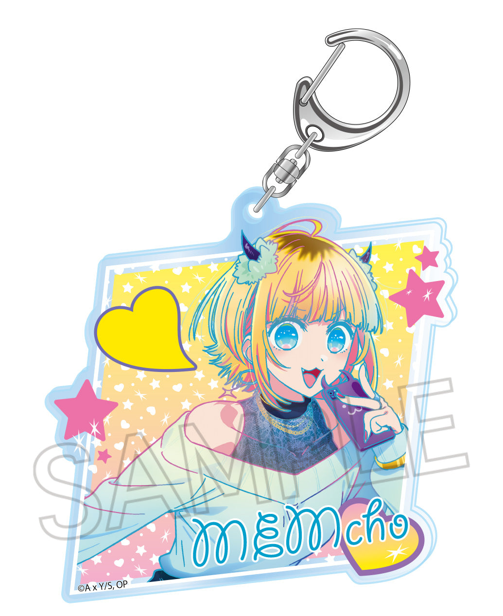 【推しの子】_ビビッドライン アクリルキーホルダー MEMちょ