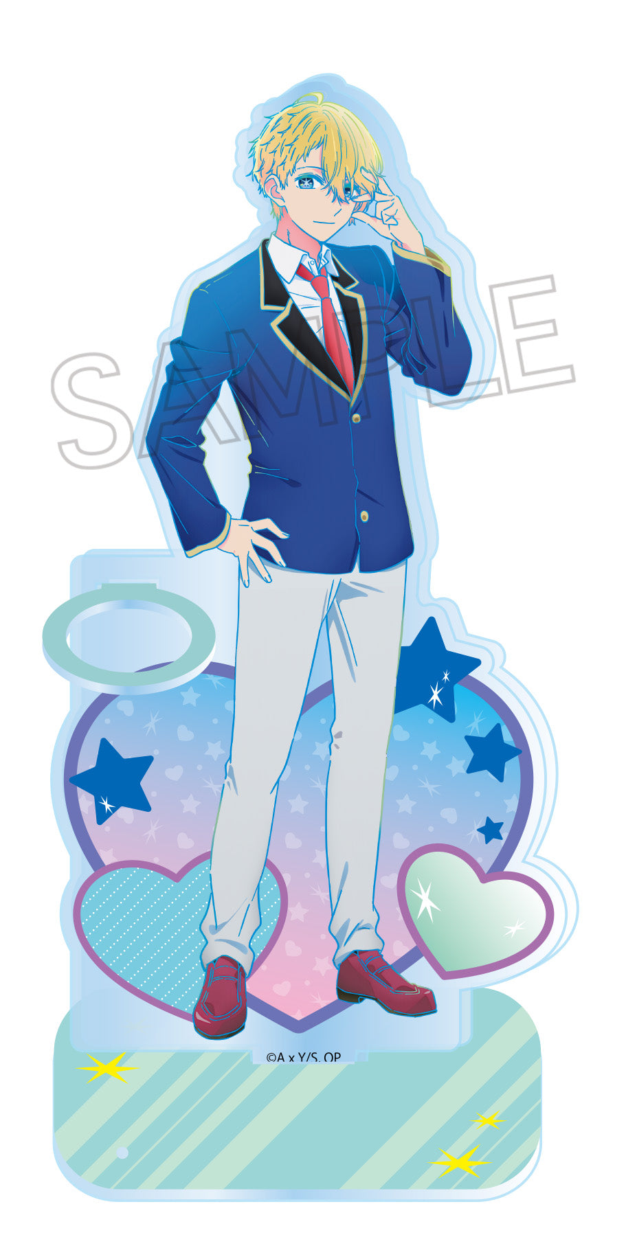 【推しの子】_ビビッドライン アクリルペンスタンド アクア