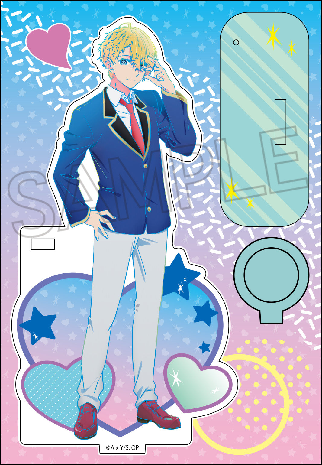 【推しの子】_ビビッドライン アクリルペンスタンド アクア