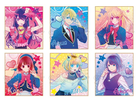 【推しの子】_ビビッドライン トレーディング色紙 1BOX【コンプリートBOX】