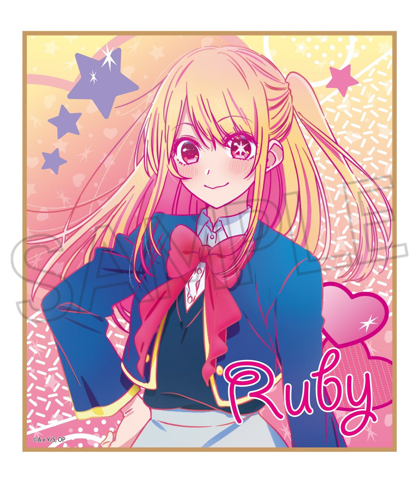 【推しの子】_ビビッドライン トレーディング色紙 1BOX【コンプリートBOX】