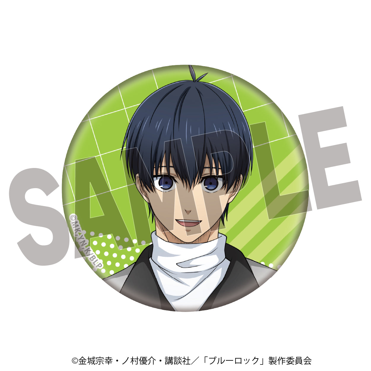 ブルーロック_トレーディング描き下ろしホログラム缶バッジ【ラウンドワン】 1BOX