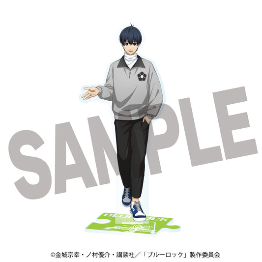 ブルーロック_描き下ろしアクリルスタンド 潔 世一【ラウンドワン】