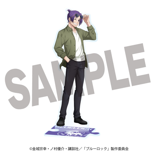 ブルーロック_描き下ろしアクリルスタンド 御影玲王【ラウンドワン】