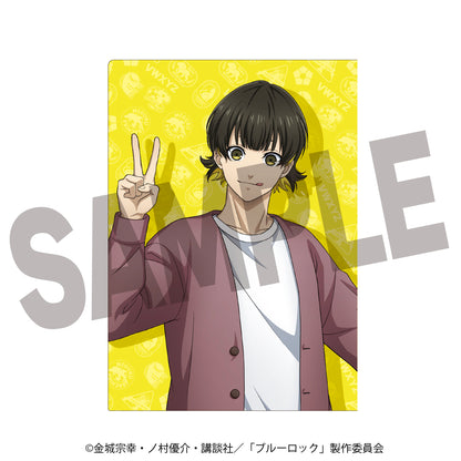 ブルーロック_描き下ろしクリアファイル 蜂楽 廻【ラウンドワン】