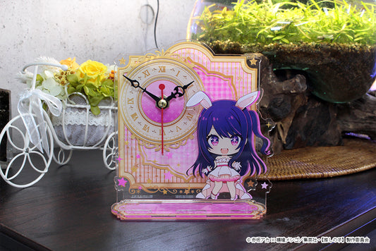 【推しの子】_ぷちちょこアクリル置時計【アイ】白ドレス