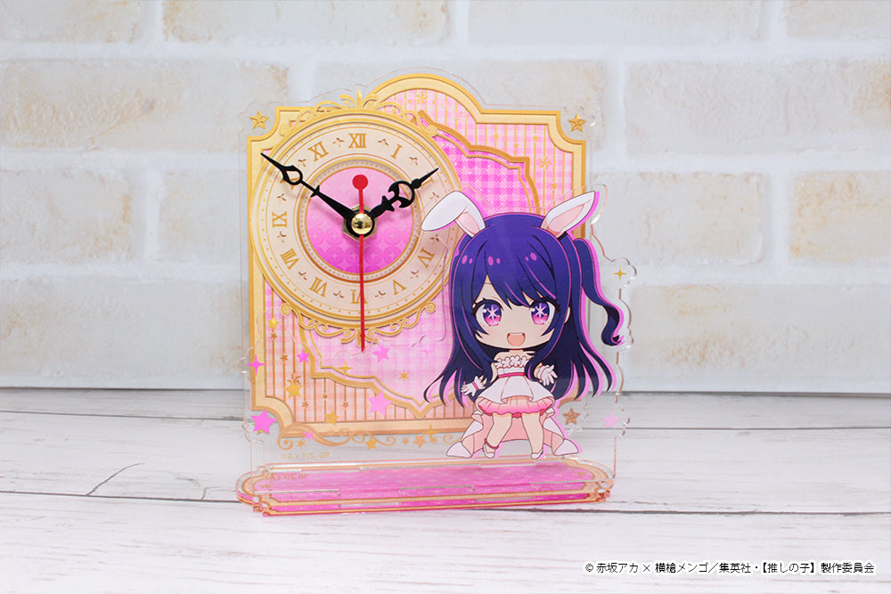 【推しの子】_ぷちちょこアクリル置時計【アイ】白ドレス