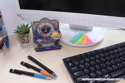 【推しの子】_ぷちちょこアクリル置時計【アクア&黒川あかね】黒ドレス