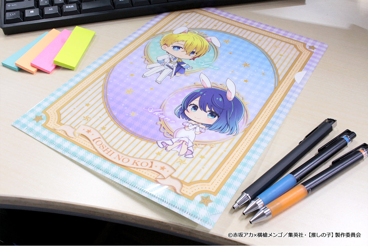 【推しの子】_ぷちちょこクリアファイル【アクア&黒川あかね】白ドレス