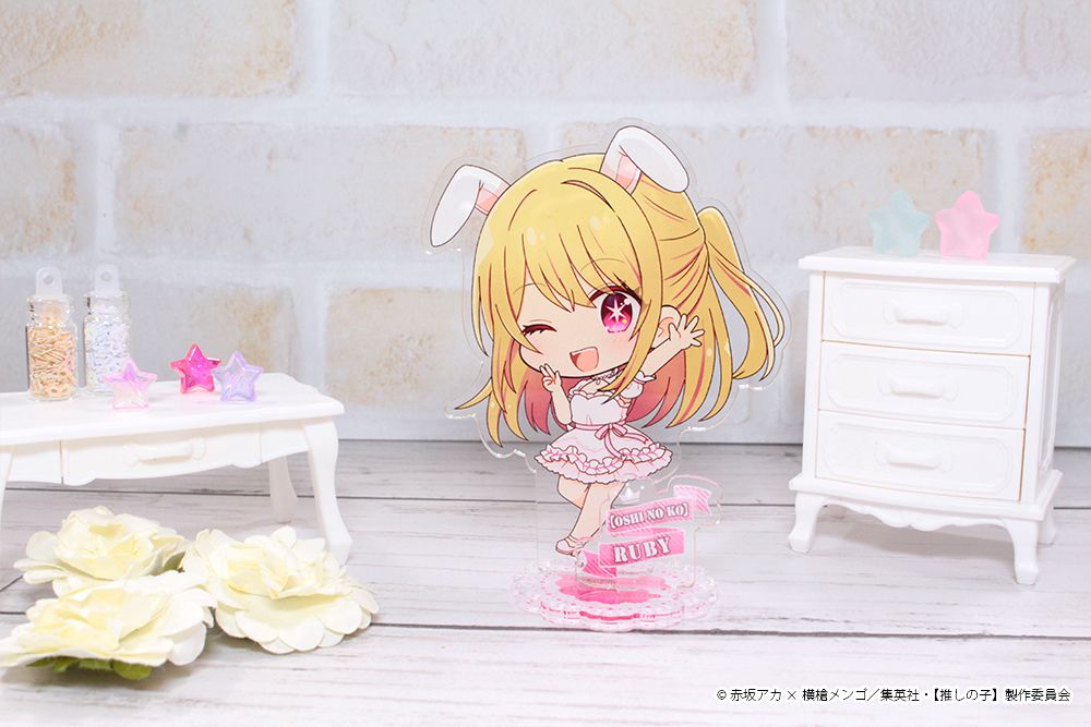 【推しの子】_ぷちちょこアクリルスタンド【ルビー】白ドレス