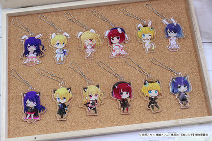 【推しの子】_ぷちちょこトレーディングアクリルキーホルダー【白ドレス&黒ドレス】 1BOX	