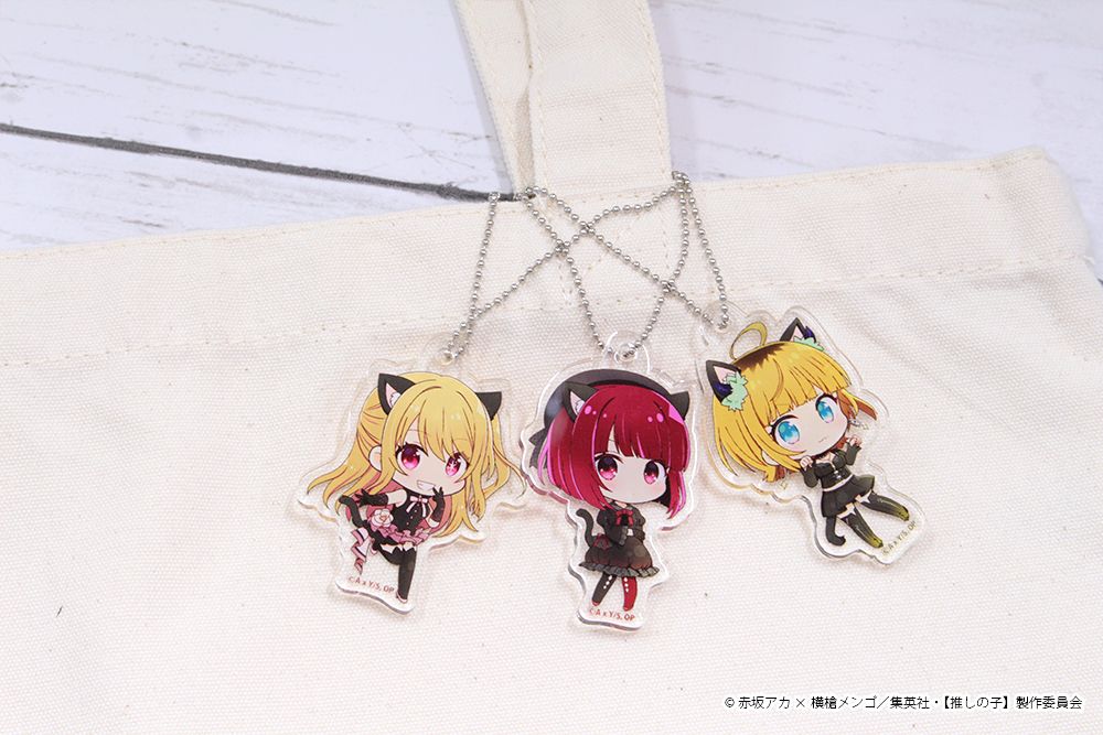 【推しの子】_ぷちちょこトレーディングアクリルキーホルダー【白ドレス&黒ドレス】 1BOX