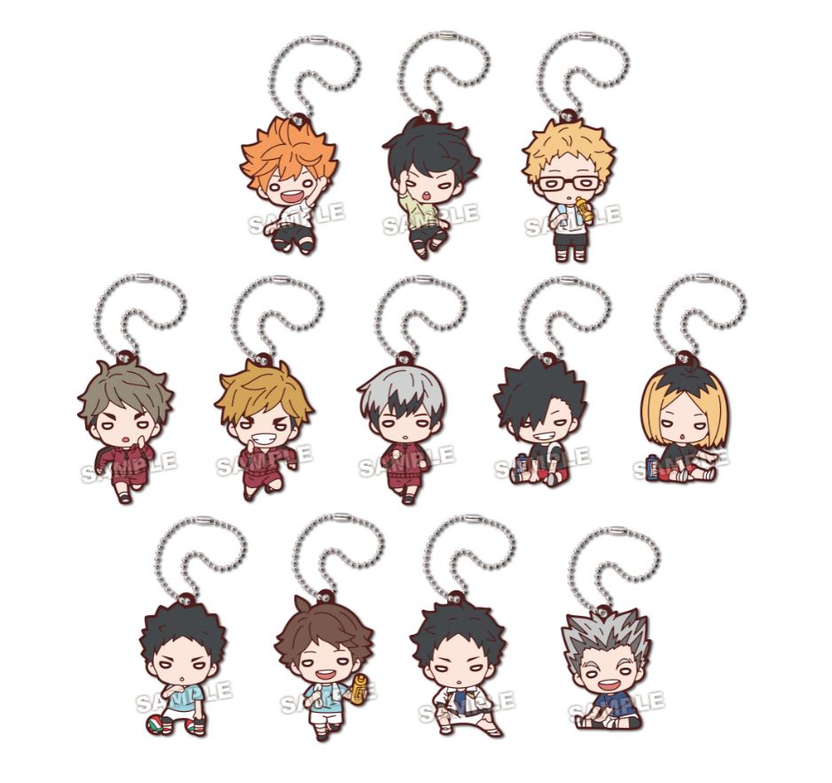 ハイキュー!!_にとたん TRAINING MENU ラバーマスコット 1BOX