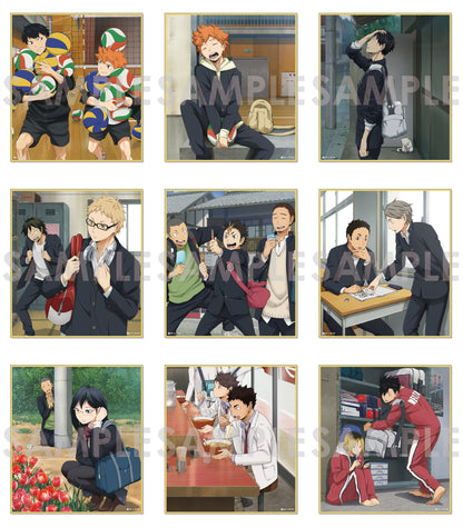 ハイキュー!!_トレーディングミニ色紙 ~放課後ローテーション~ 1BOX