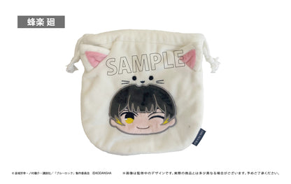 ブルーロック_もふっと♪アニマル巾着 蜂楽 廻