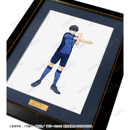 ブルーロック_描き下ろしイラスト 潔 世一 試合前の準備中ver. キャラファイングラフ