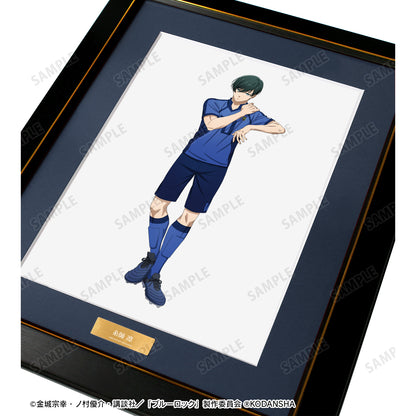 ブルーロック_描き下ろしイラスト 糸師 凛 試合前の準備中ver. キャラファイングラフ