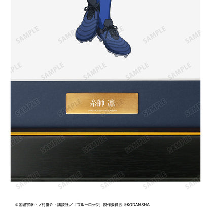 ブルーロック_描き下ろしイラスト 糸師 凛 試合前の準備中ver. キャラファイングラフ