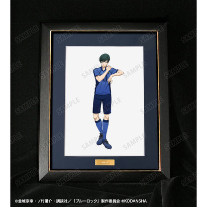 ブルーロック_描き下ろしイラスト 糸師 凛 試合前の準備中ver. キャラファイングラフ