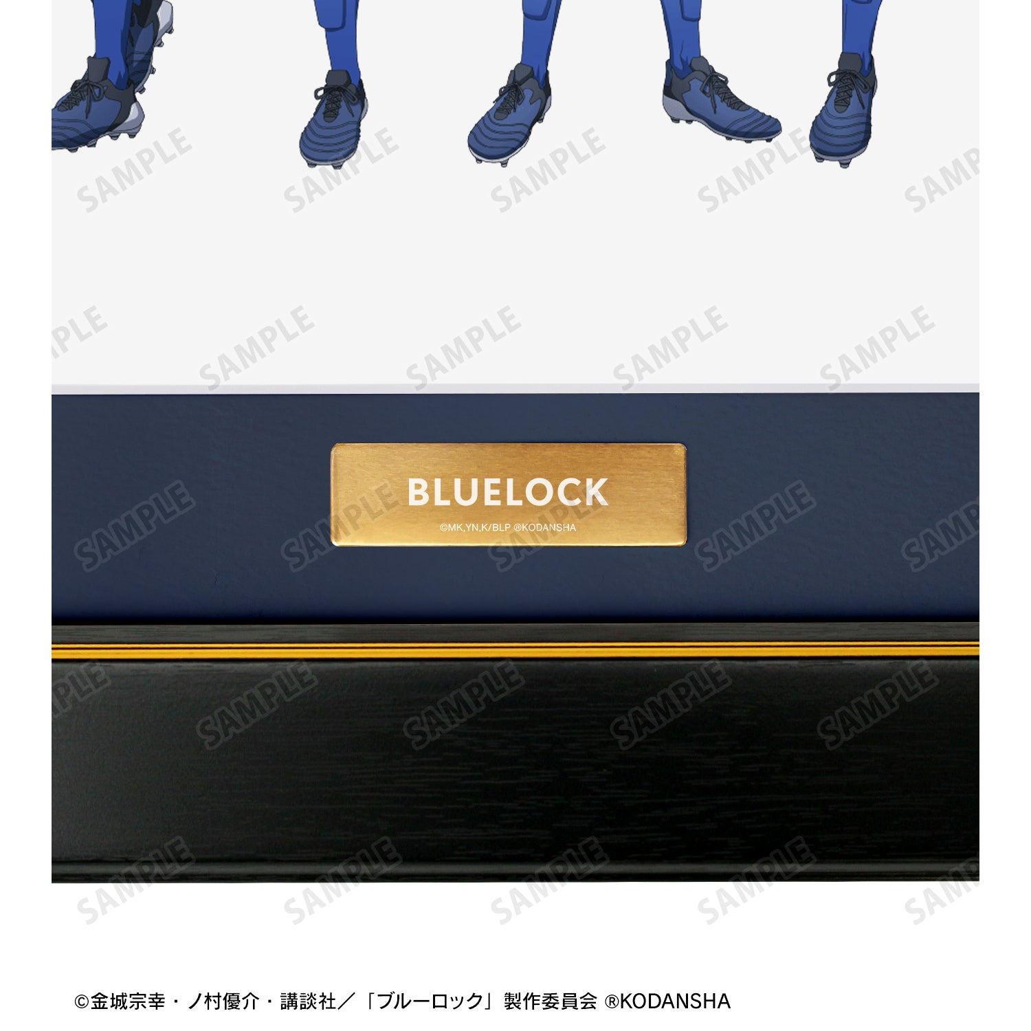 ブルーロック_描き下ろしイラスト 集合 試合前の準備中ver. キャラファイングラフ