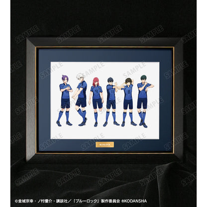 ブルーロック_描き下ろしイラスト 集合 試合前の準備中ver. キャラファイングラフ