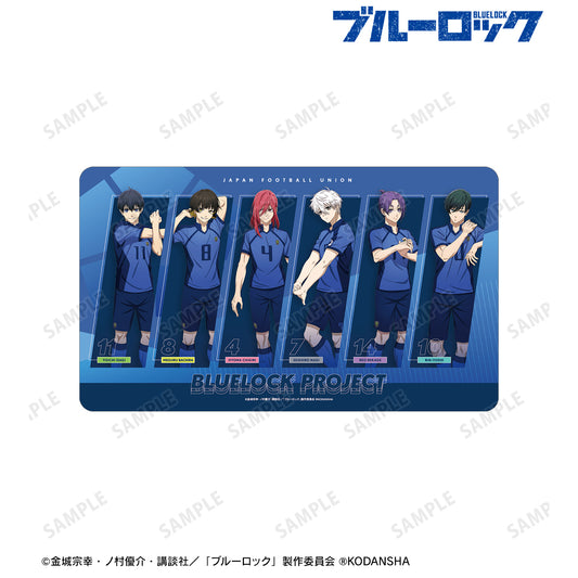 ブルーロック_描き下ろしイラスト 集合 試合前の準備中ver. マルチデスクマット