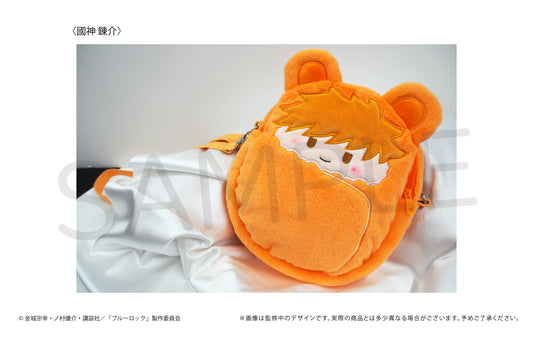 ブルーロック_くるみたぴぬいポーチ 國神 錬介