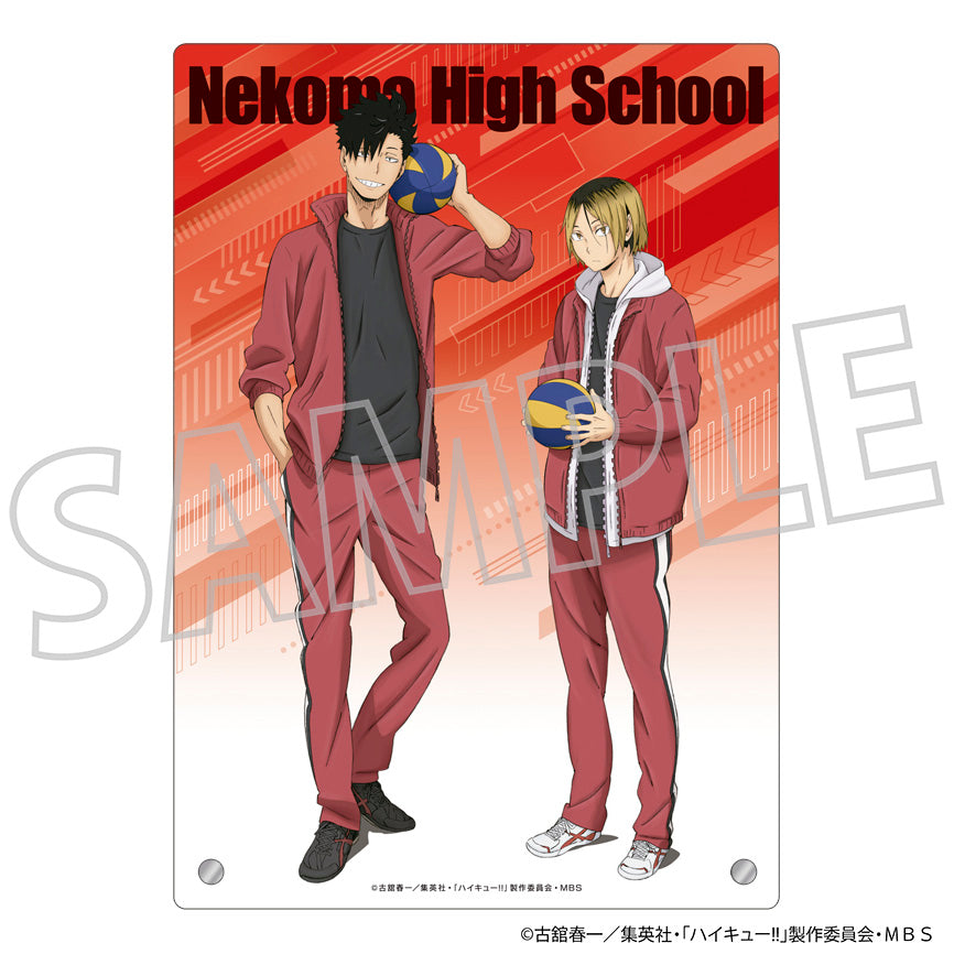 ハイキュー!!_アクリルアートパネル／音駒高校　黒尾&孤爪