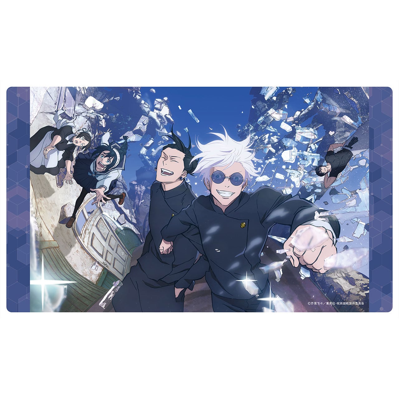 呪術廻戦 懐玉・玉折_ラバーマット キービジュアル