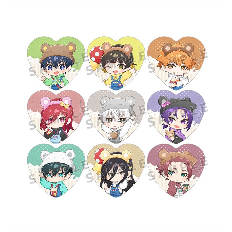 ブルーロック_ハート缶バッジ(遊園地) 1BOX