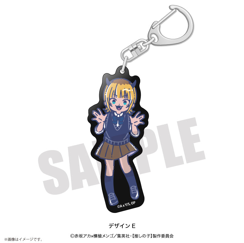 【推しの子】×れとぽぷ_アクリルキーホルダー　E　MEMちょ