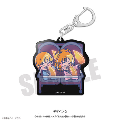 【推しの子】×れとぽぷ_アクリルキーホルダー　G　アクア＆ルビー