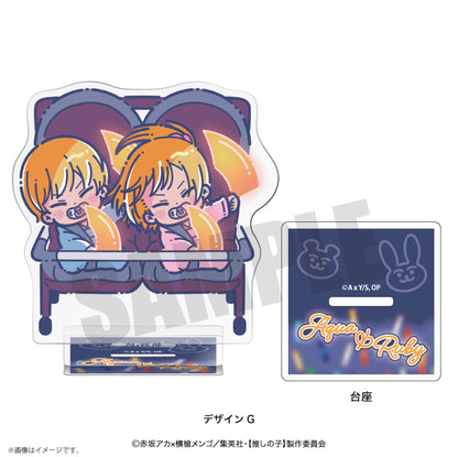 【推しの子】×れとぽぷ_アクリルスタンド　G　アクア＆ルビー