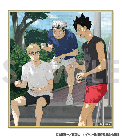 ハイキュー!!_トレーディングミニ色紙 -いただきます!- 1BOX