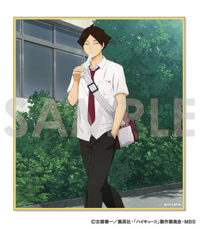 ハイキュー!!_トレーディングミニ色紙 -いただきます!- 1BOX