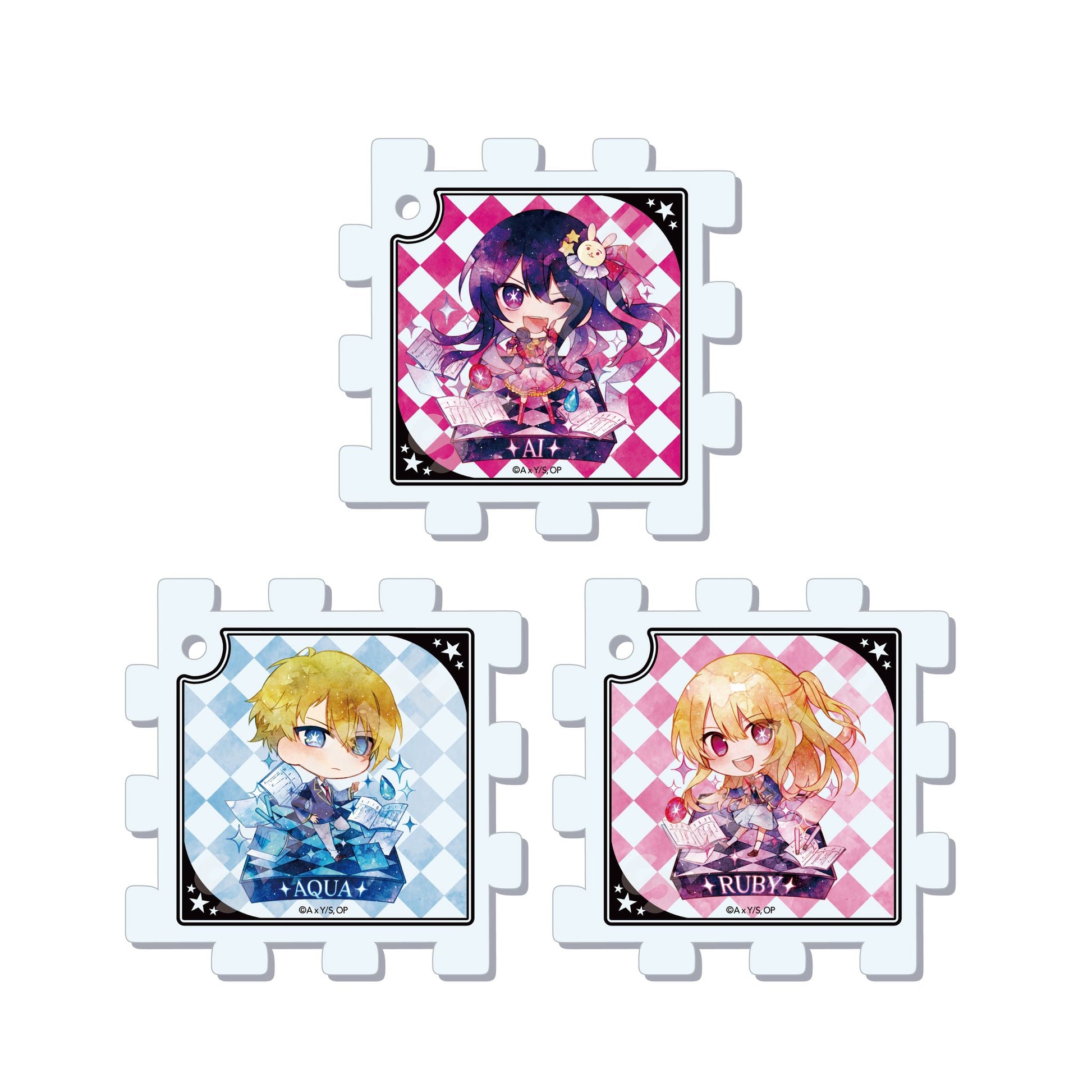 【推しの子】_キャラでるアート パズルキーホルダー /01 1BOX