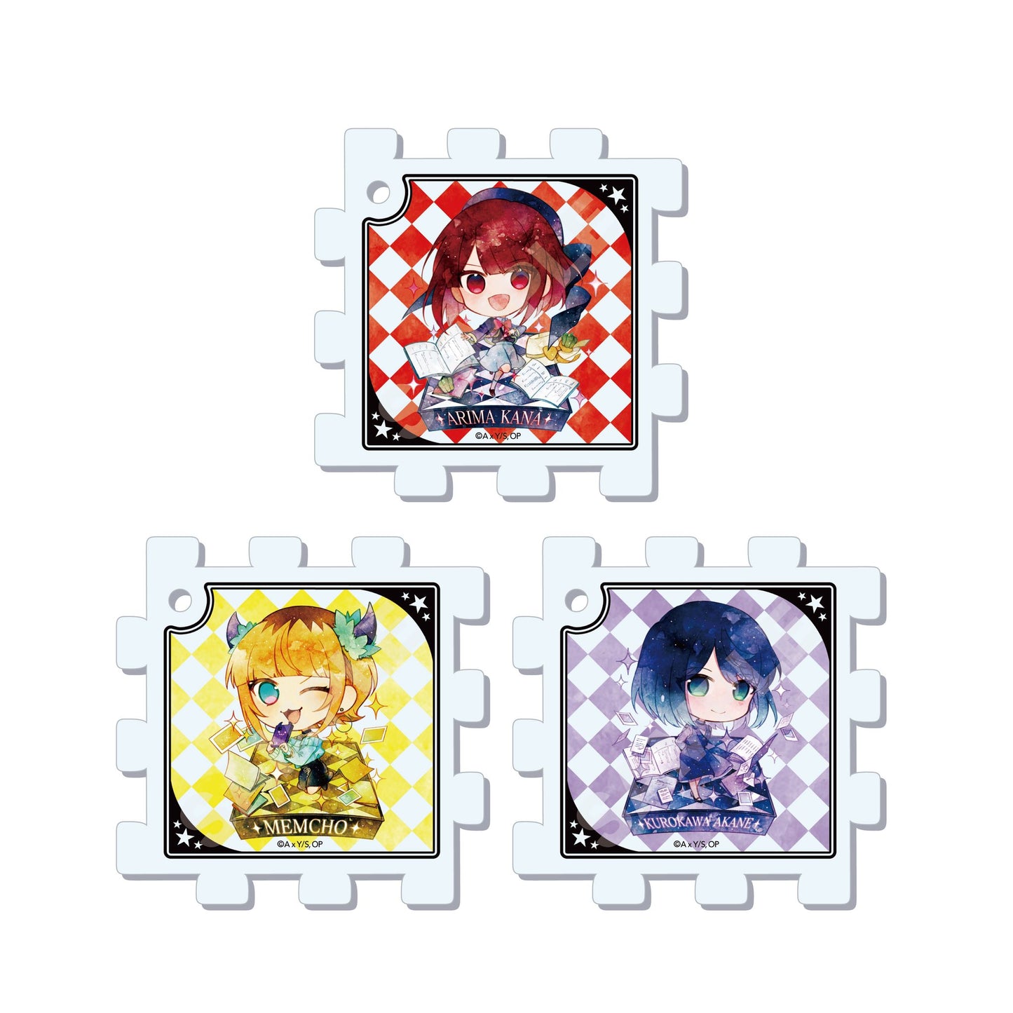 【推しの子】_キャラでるアート パズルキーホルダー /01 1BOX