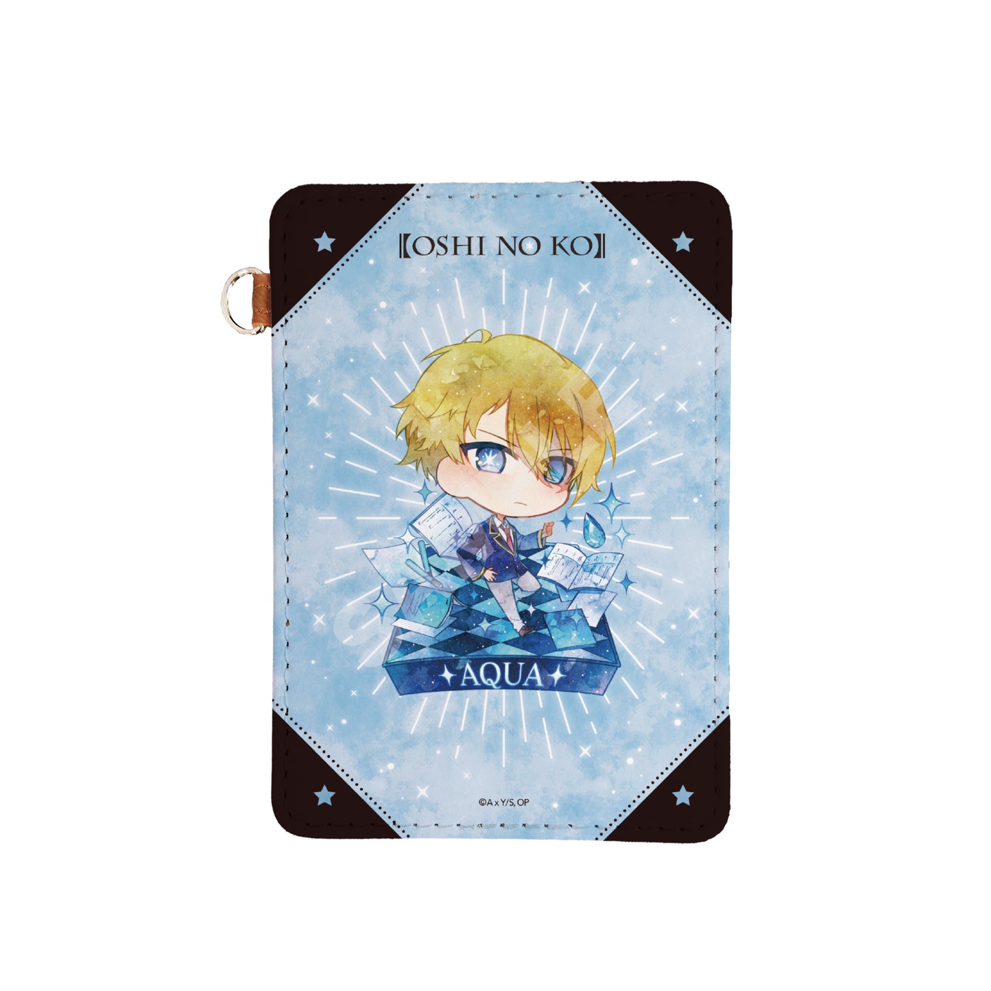 【推しの子】_キャラでるアート レザーパスケース /02 アクア