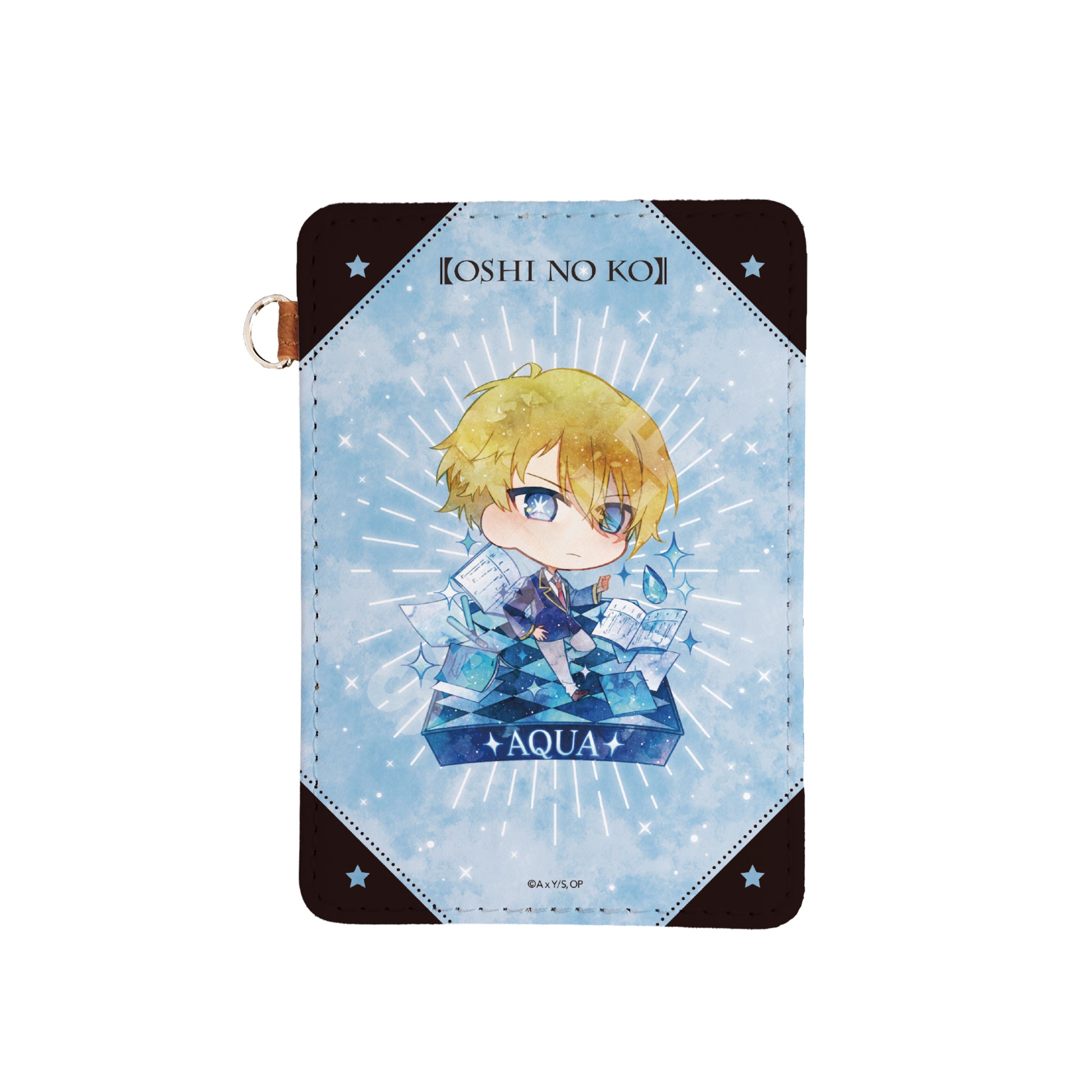 【推しの子】_キャラでるアート レザーパスケース /02 アクア