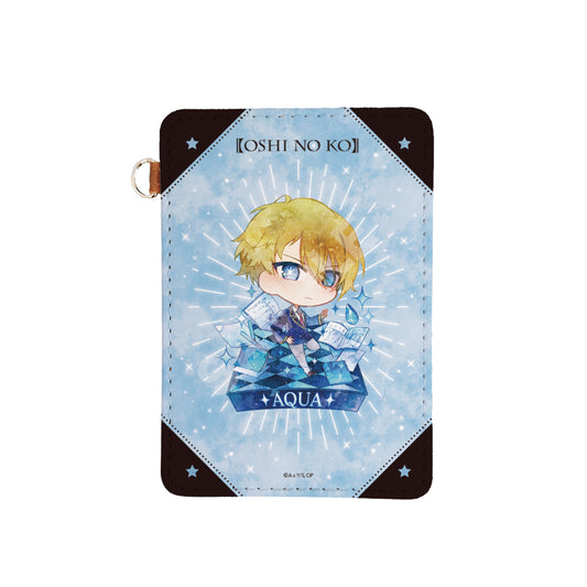 【推しの子】_キャラでるアート レザーパスケース /02 アクア