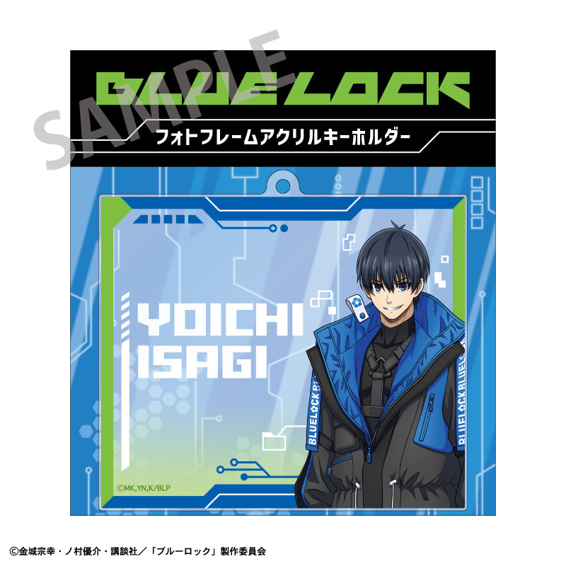 ブルーロック_フォトフレームキーホルダー_潔 世一_サイバーパンク