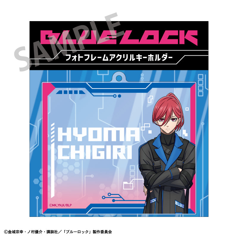ブルーロック_フォトフレームキーホルダー_千切 豹馬_サイバーパンク