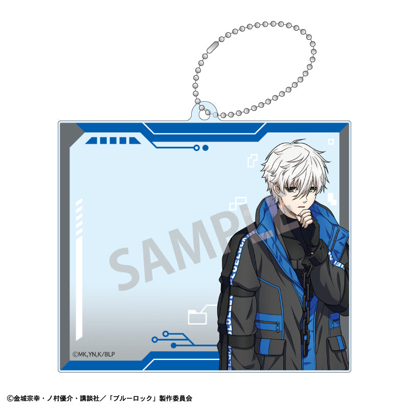 ブルーロック_フォトフレームキーホルダー_凪 誠士郎_サイバーパンク