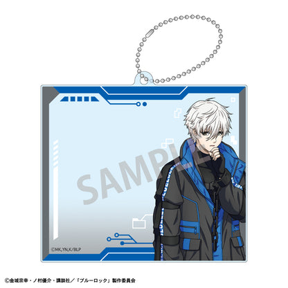ブルーロック_フォトフレームキーホルダー_凪 誠士郎_サイバーパンク