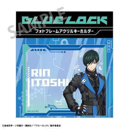 ブルーロック_フォトフレームキーホルダー_糸師 凛_サイバーパンク
