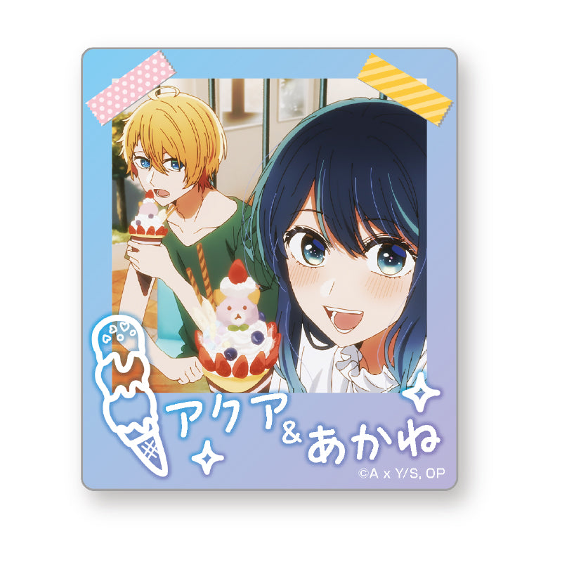 【推しの子】_インスタントフォトマグネット(アクア&黒川あかね)