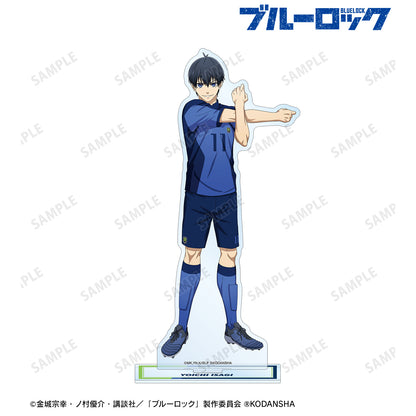 ブルーロック_描き下ろしイラスト 潔 世一 試合前の準備中ver. BIGアクリルスタンド