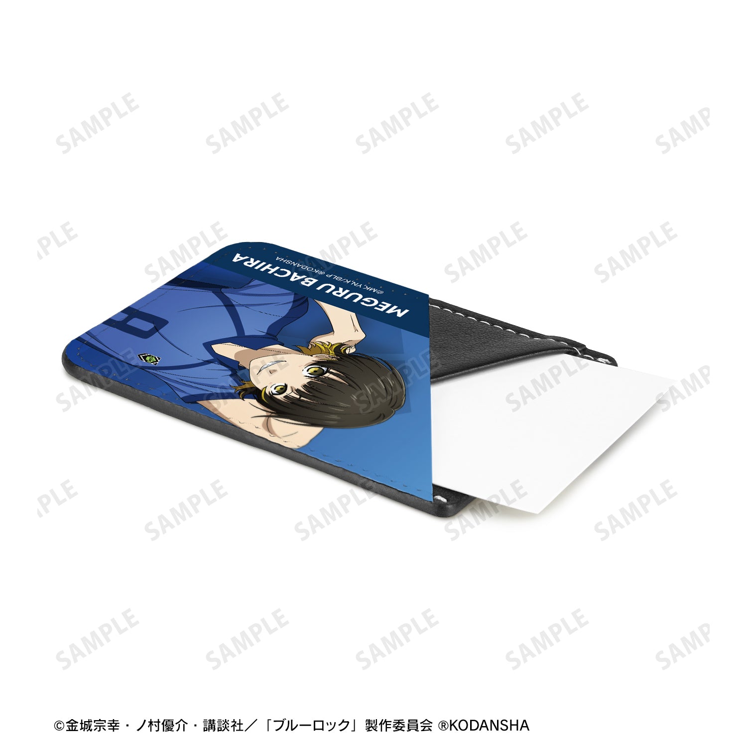 ブルーロック_描き下ろしイラスト 蜂楽 廻 試合前の準備中ver. スマホカードポケット
