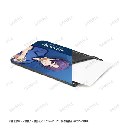 ブルーロック_描き下ろしイラスト 御影 玲王 試合前の準備中ver. スマホカードポケット