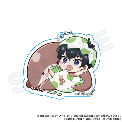 ブルーロック_ぎゃおコレ トレーディングアクリルキーホルダー ベビたま ver.【BOX】